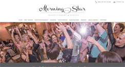 Desktop Screenshot of morningstarentertainment.net
